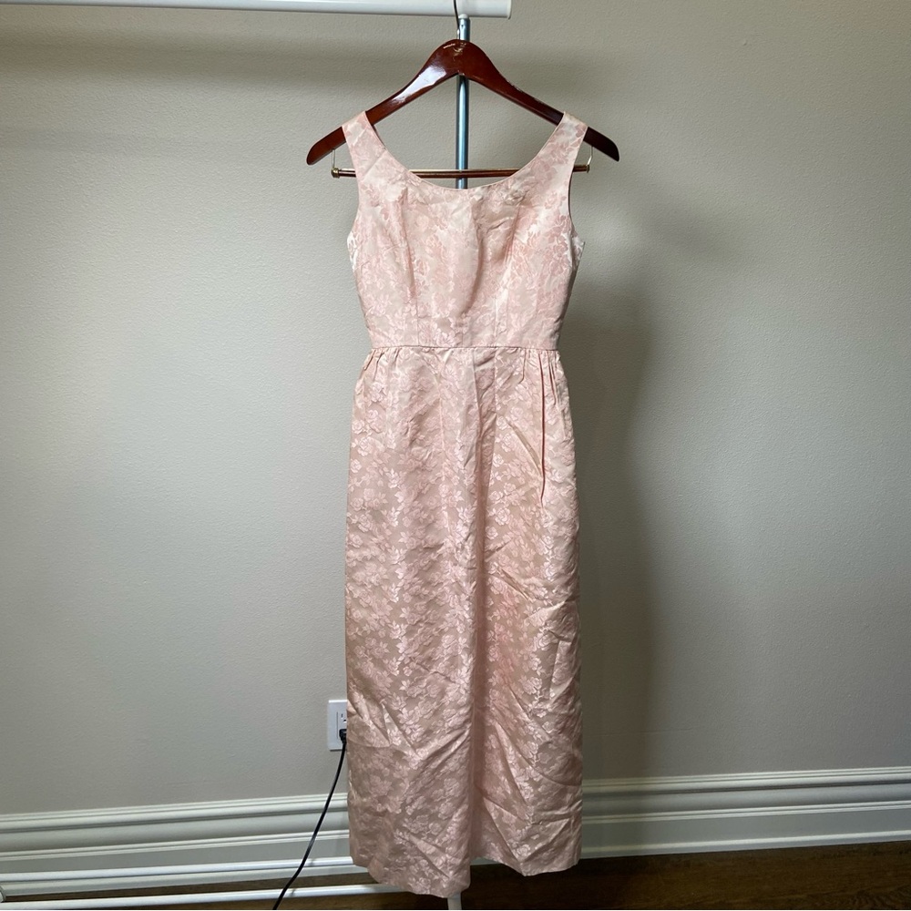 Vintage Jacquard Sheath Dress